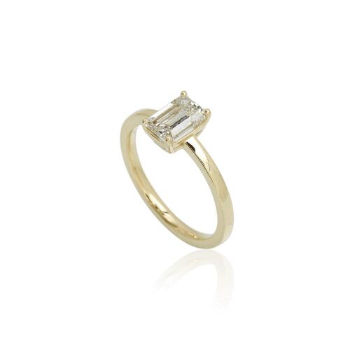 EMERALD CUT EMERALD CUT