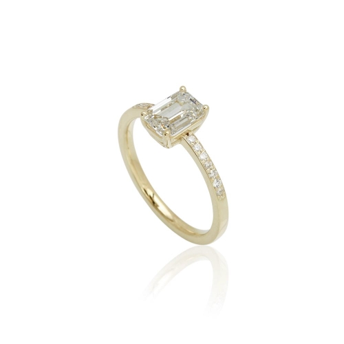 FINE EMERALD CUT-lab. FINE EMERALD CUT-lab.