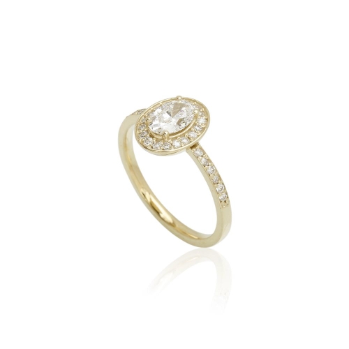 HALO FINE OVAL CUT-lab. HALO FINE OVAL CUT-lab.