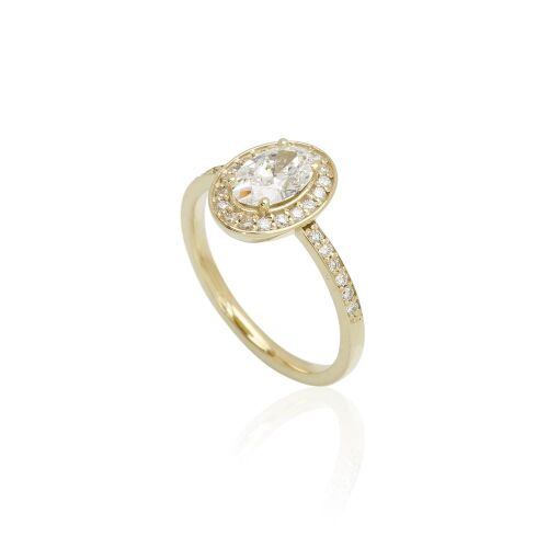 HALO FINE OVAL CUT-lab. HALO FINE OVAL CUT-lab.