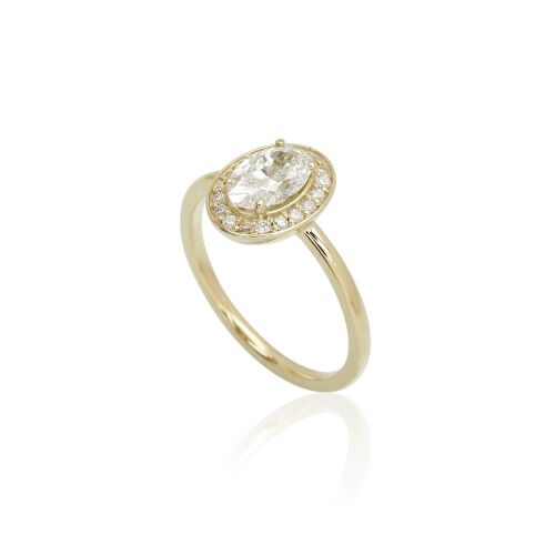 HALO OVAL CUT-lab. HALO OVAL CUT-lab.