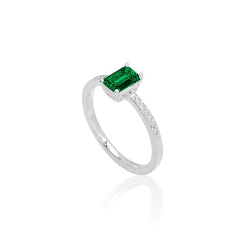 FINE EMERALD CUT-lab. FINE EMERALD CUT-lab.