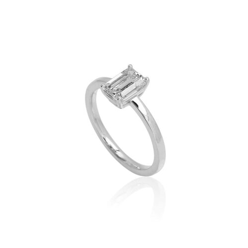 EMERALD CUT EMERALD CUT