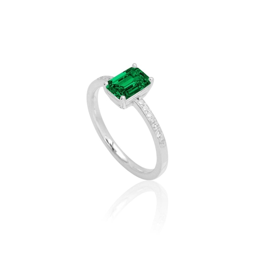 FINE EMERALD CUT-lab. FINE EMERALD CUT-lab.
