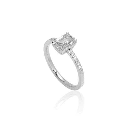 FINE EMERALD CUT-lab. FINE EMERALD CUT-lab.