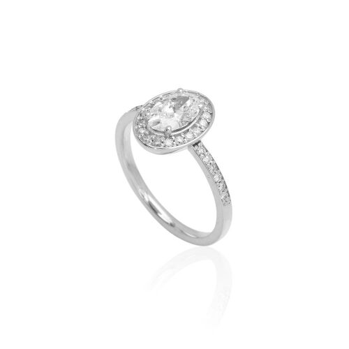 HALO FINE OVAL CUT-lab. HALO FINE OVAL CUT-lab.