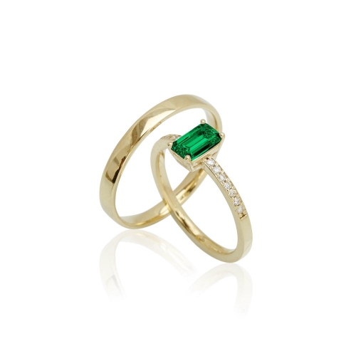 Fine Emerald Cut-lab. Fine Emerald Cut-lab.