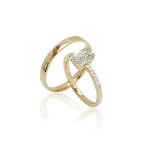 Fine Emerald Cut-lab. Fine Emerald Cut-lab.