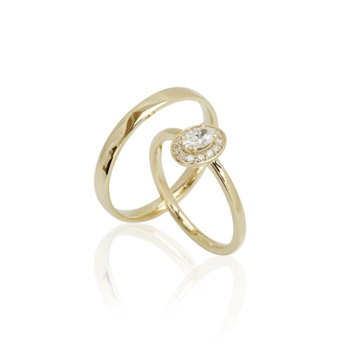 HALO OVAL CUT-lab. HALO OVAL CUT-lab.