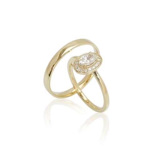 HALO OVAL CUT-lab. HALO OVAL CUT-lab.