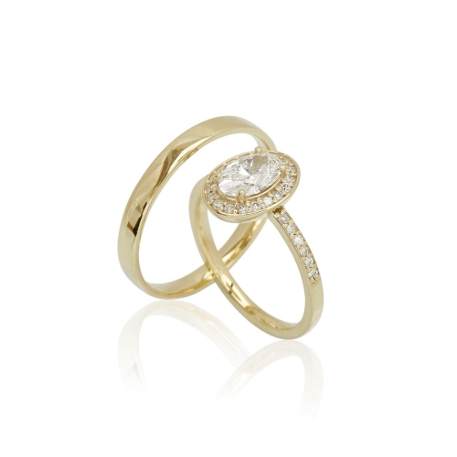 HALO FINE OVAL CUT-lab. HALO FINE OVAL CUT-lab.