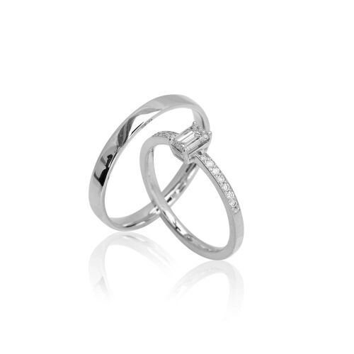 Fine Emerald Cut-lab. Fine Emerald Cut-lab.