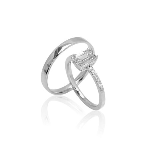 Fine Emerald Cut-lab. Fine Emerald Cut-lab.