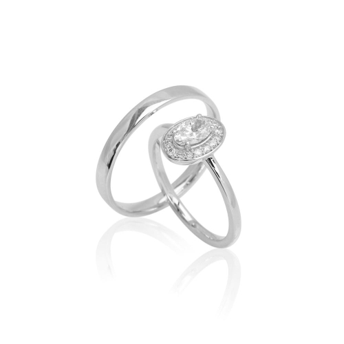 HALO OVAL CUT-lab. HALO OVAL CUT-lab.