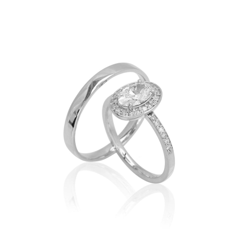 HALO FINE OVAL CUT-lab. HALO FINE OVAL CUT-lab.