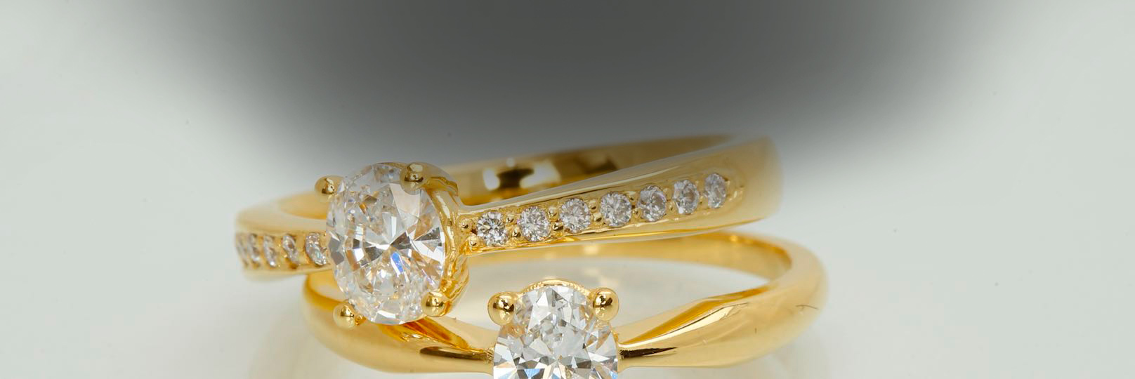 Royal collection giver dig mulighed for bytte dit smykke til et andet smykke, fra Royal Collection med større diamant